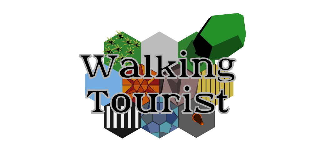 walking tourist game