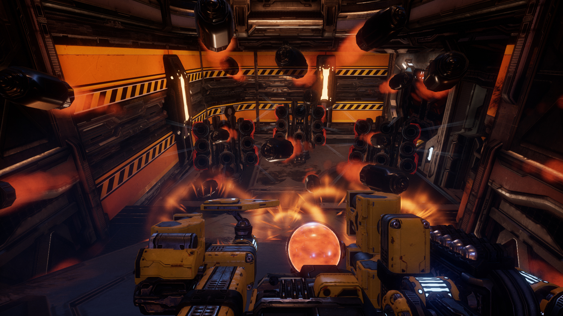 Screenshot 11. Mothergunship игра. Mothergunship кооп. Mothergunship геймплей. Mothergunship the NAMENGINEERS.