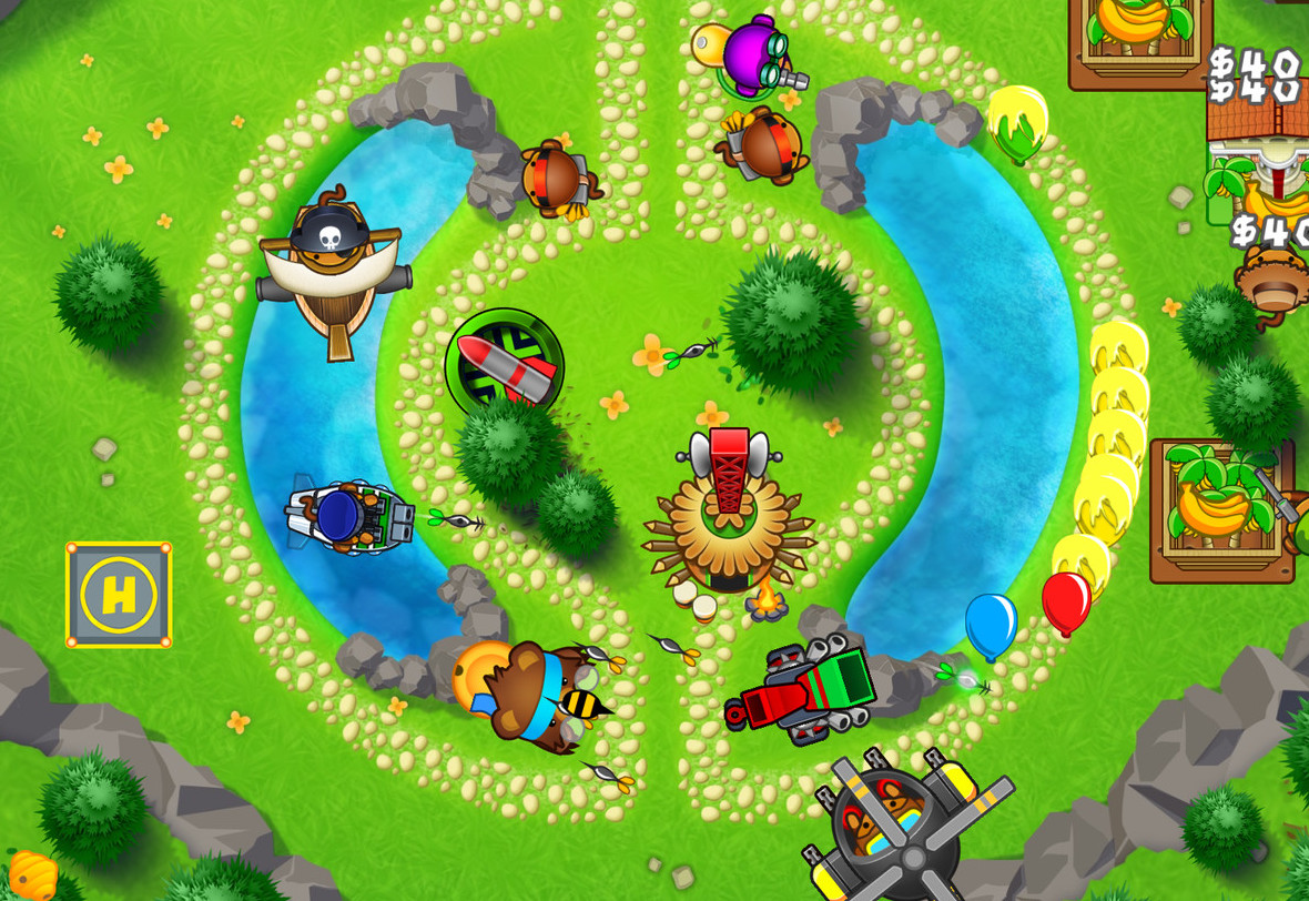 all keybinds for bloons td battles