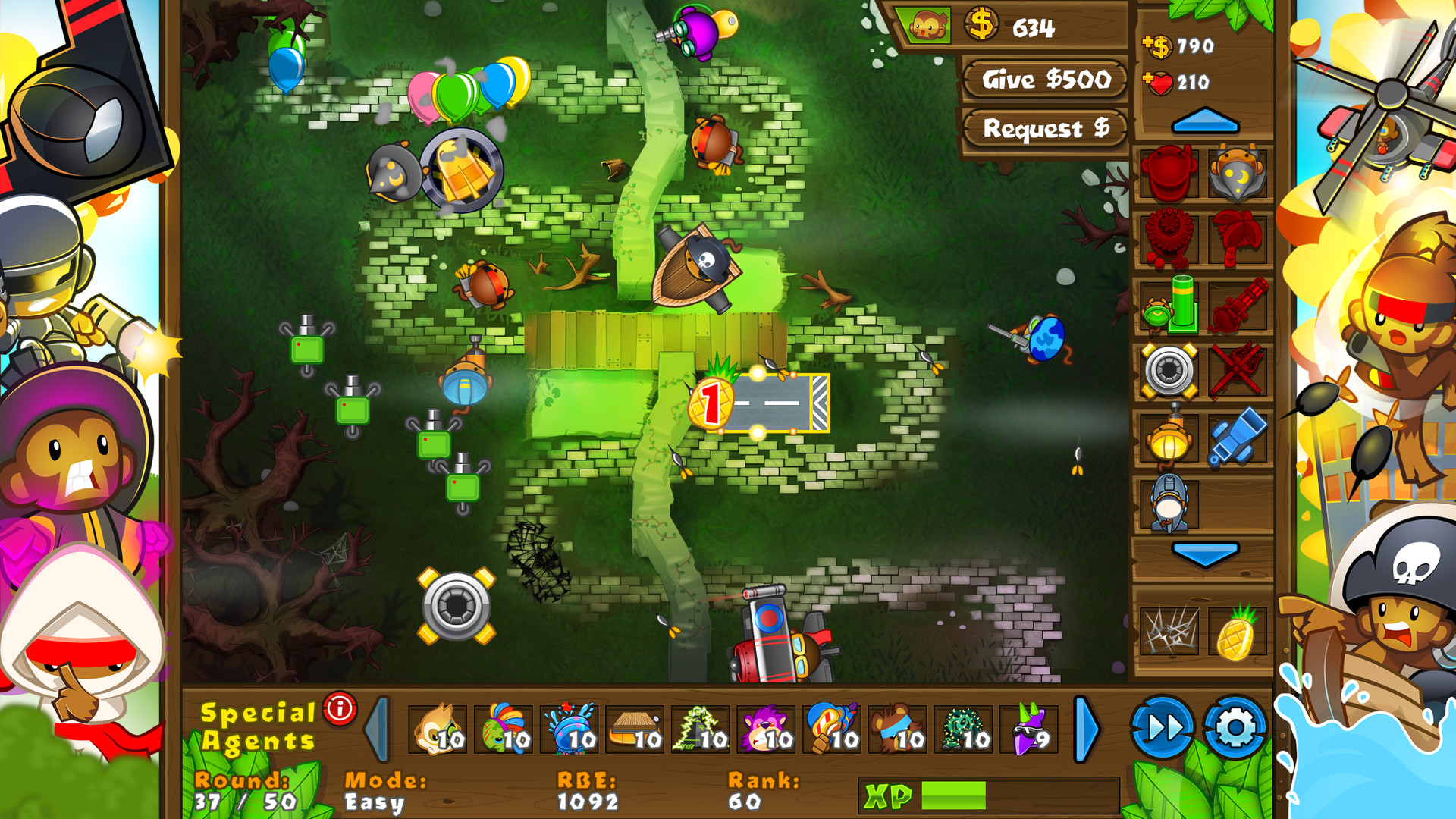 bloons tower defence 5 online