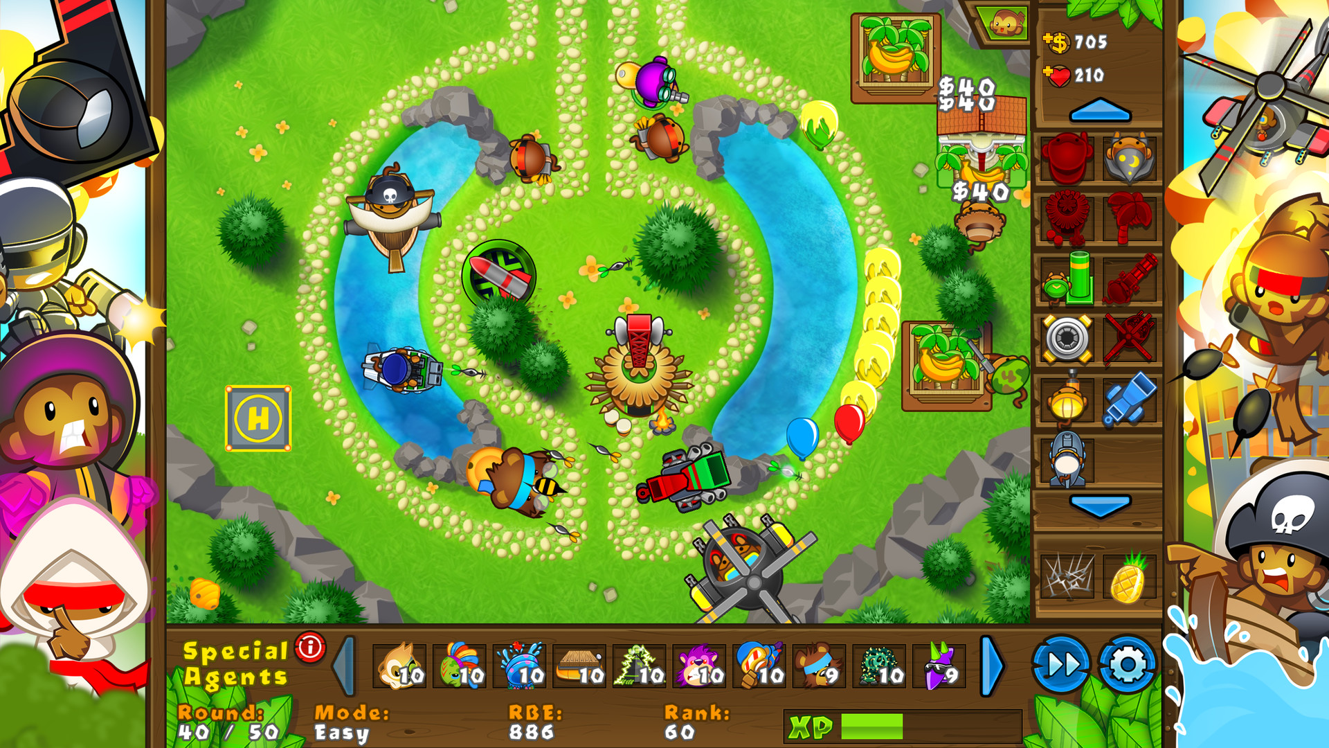 bloons bloons tower defense 5