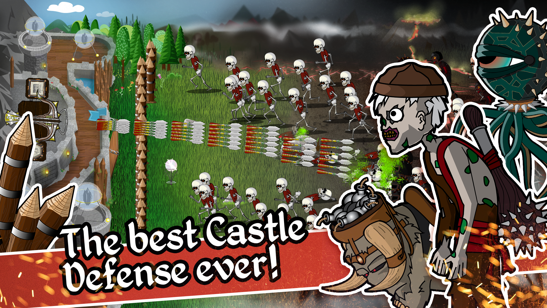 castle defense upgraded