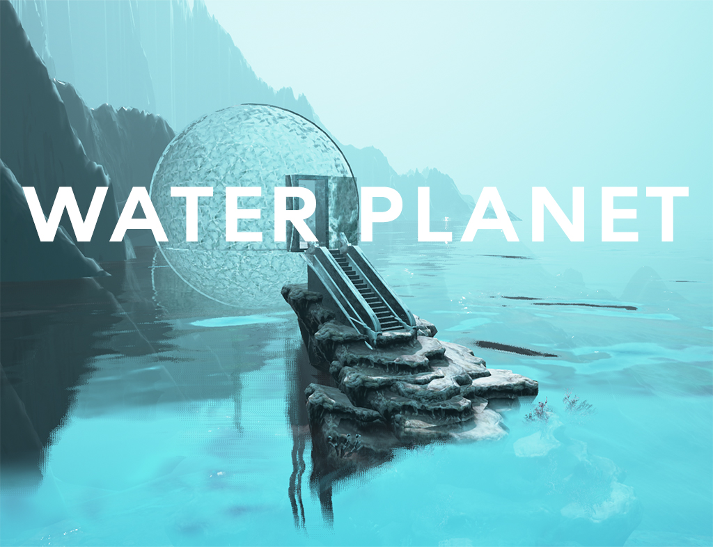 interstellar water planet wallpaper
