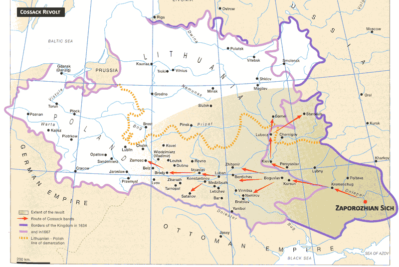 cossacks map