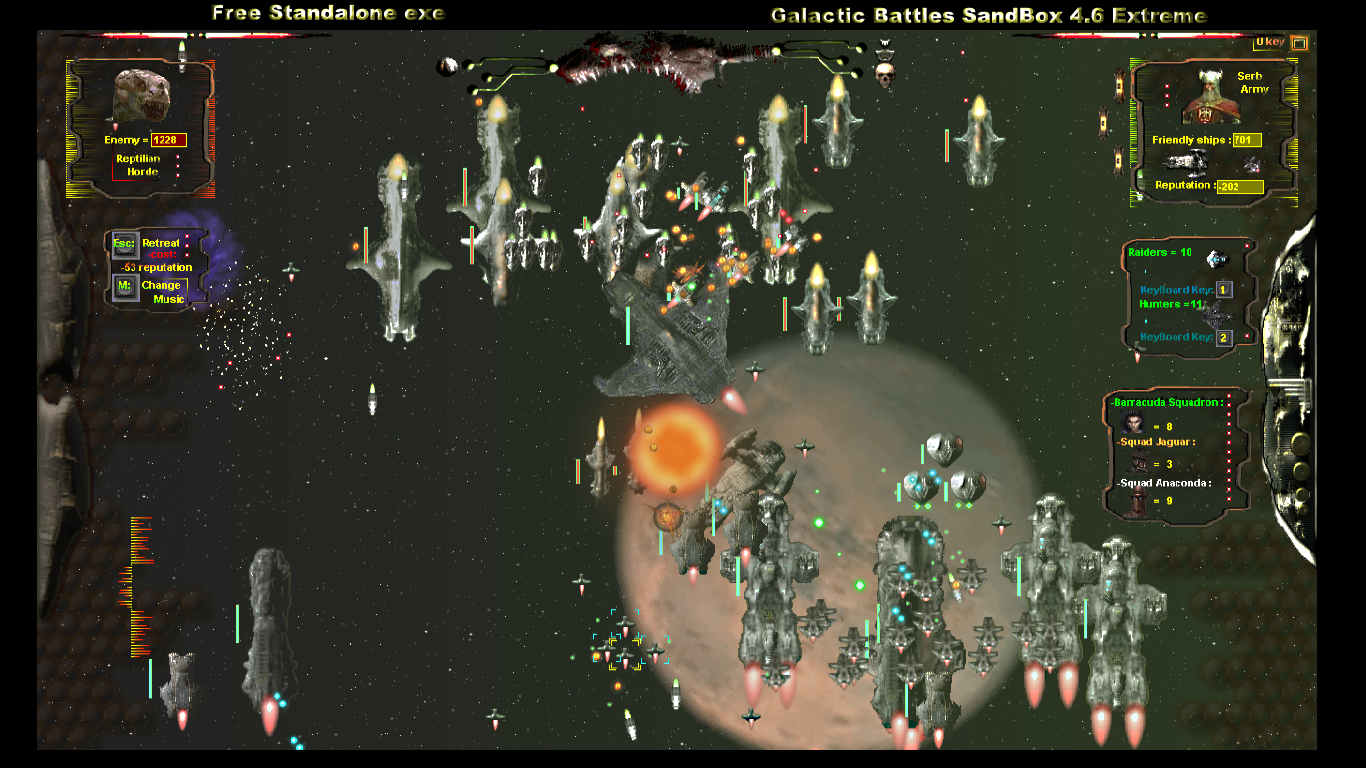 Space Battle 2 image - Galactic Battles SandBox 4 Extreme - ModDB