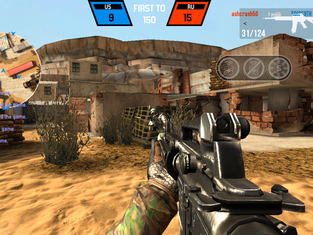 what are the controls for bullet force multiplayer