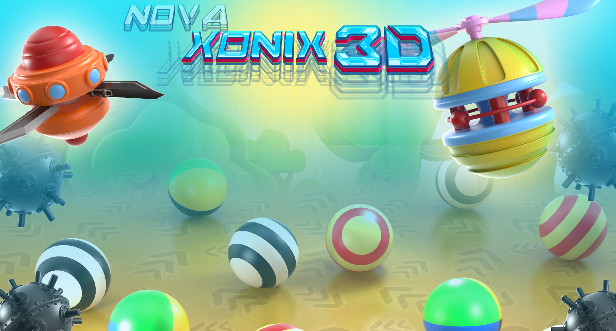 Nova Xonix 3D Windows, Android game - ModDB