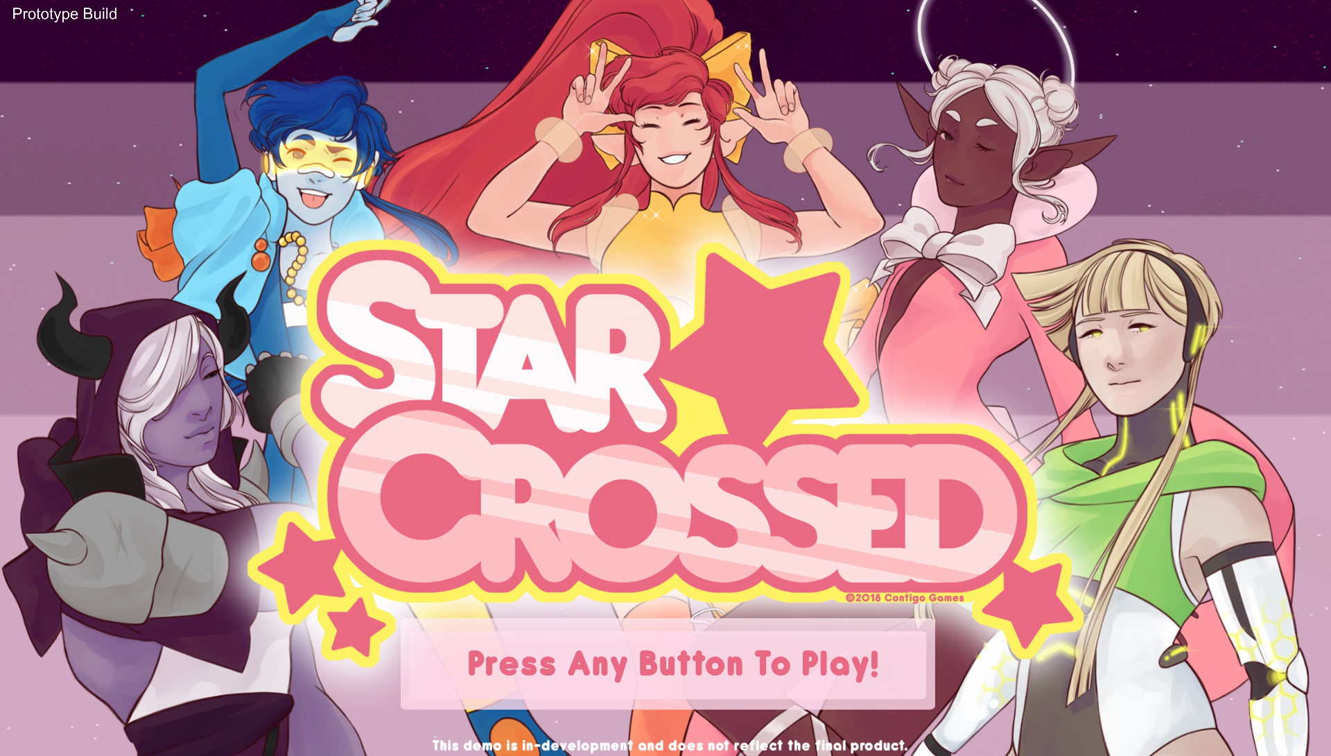 StarCrossed is an action arcade game with a magical girl aesthetic and a co...