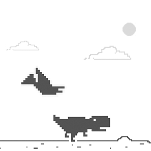 I made the Google Chrome 'Dino Run' game in Roblox 