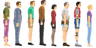 Characters, Happy Wheels Wiki