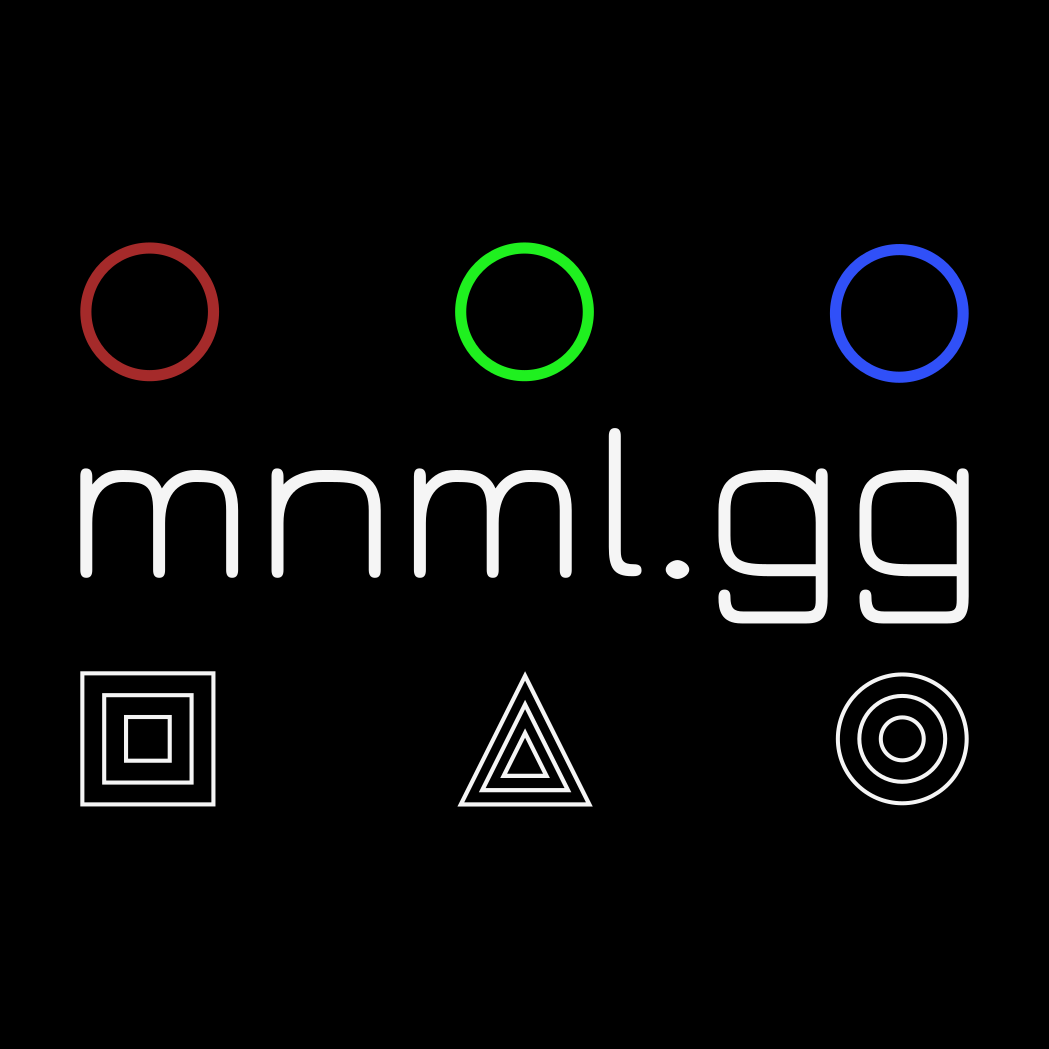 mnml app