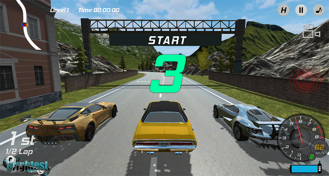 Burnout Extreme Car Racing - Play Online on SilverGames 🕹️