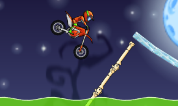 Moto X3M Spooky Land: Play Moto X3M Spooky Land for free