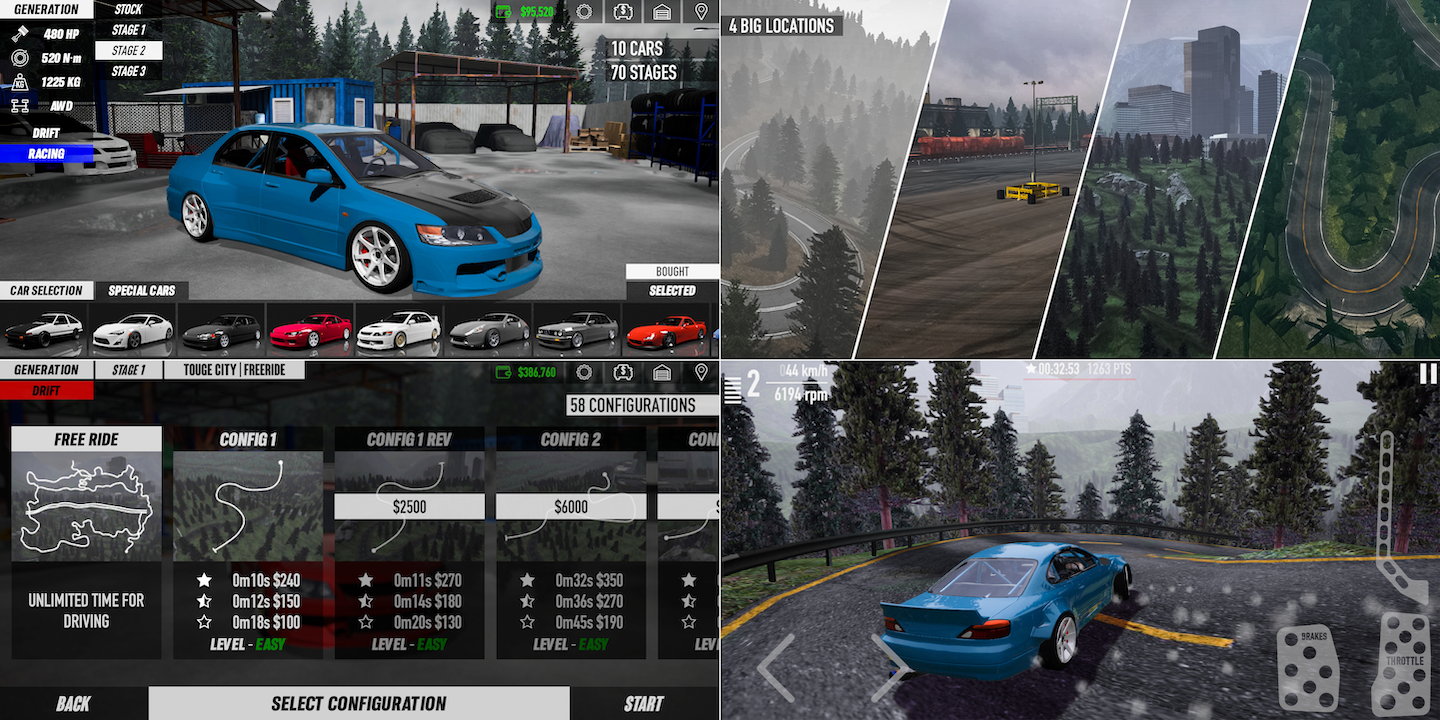 Extreme Touge Drift Car Racing Game