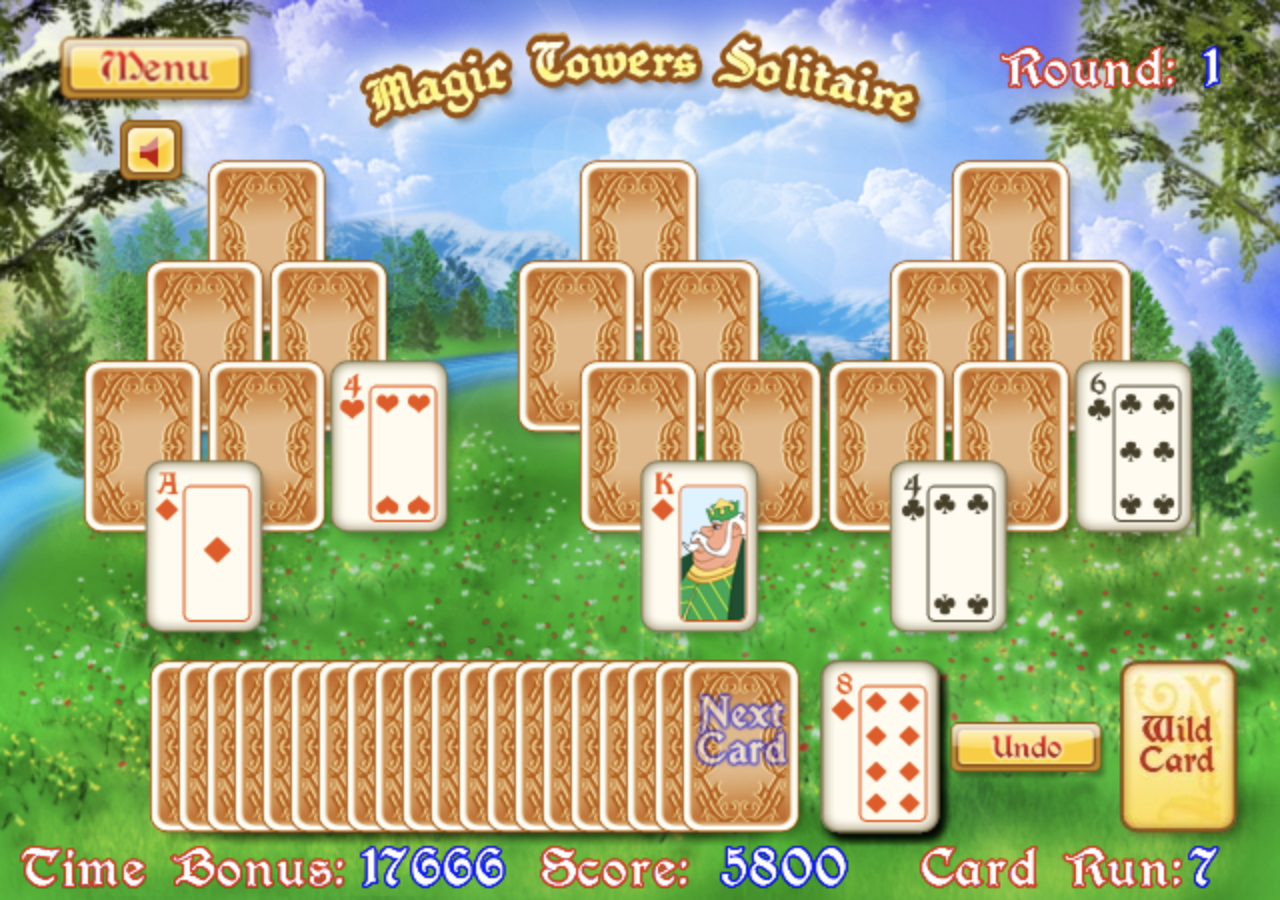 Magic Towers Solitaire