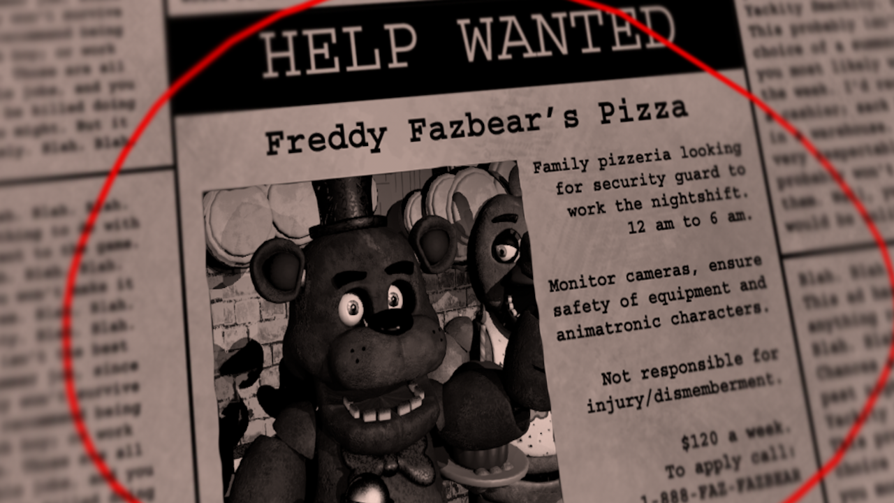 New Paper image - Five Nights at Freddy's: C4D Edition - ModDB