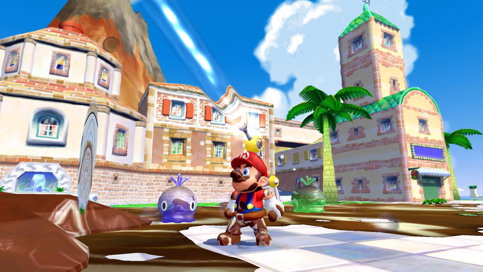 Mario Sunshine GCN game - Mod