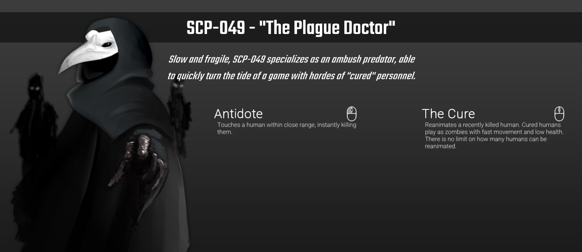 SCP-049 need a little update. :: SCP: Secret Laboratory General Discussions
