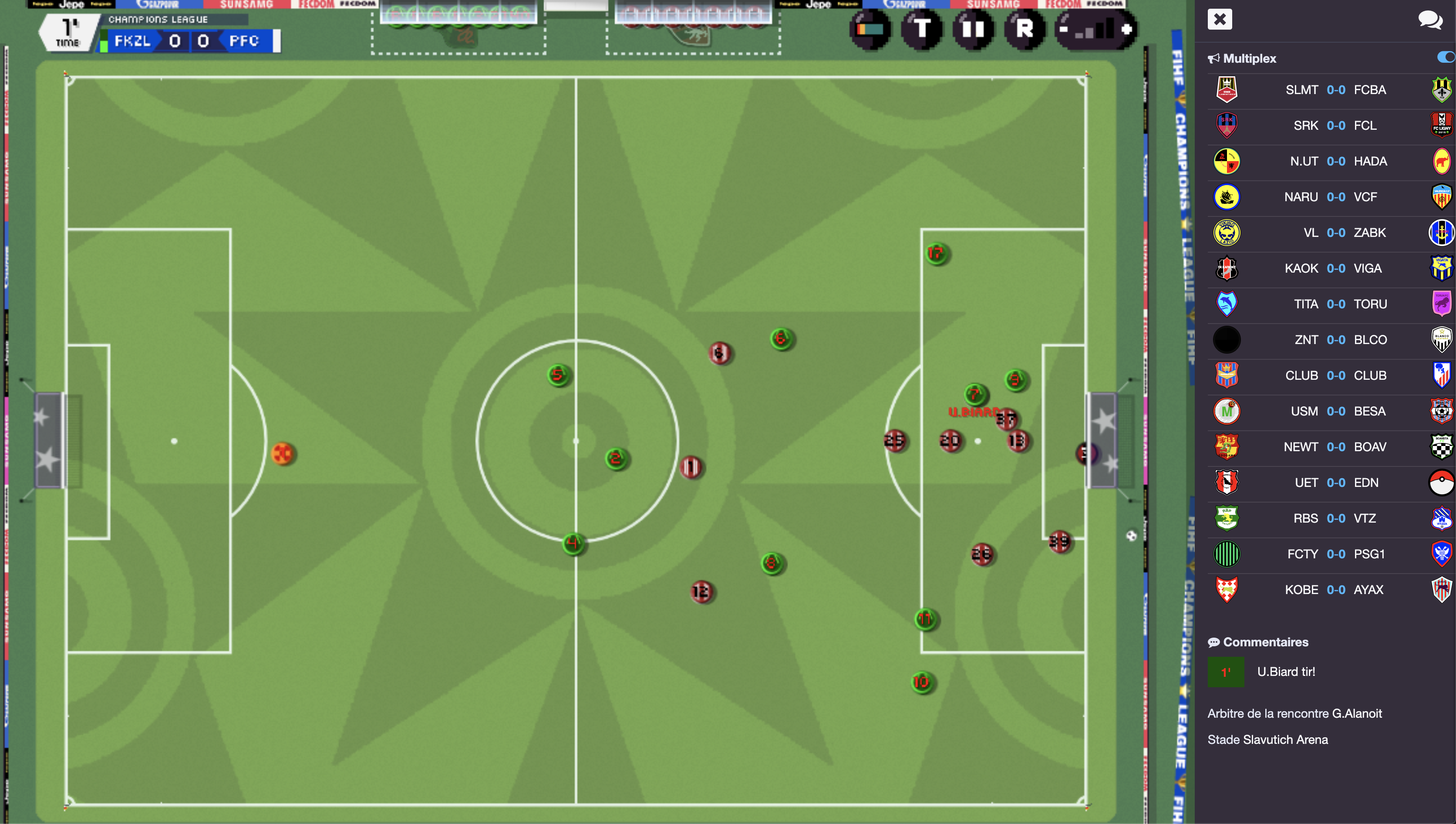 game view 4 image - Hourra Manager Football Online
