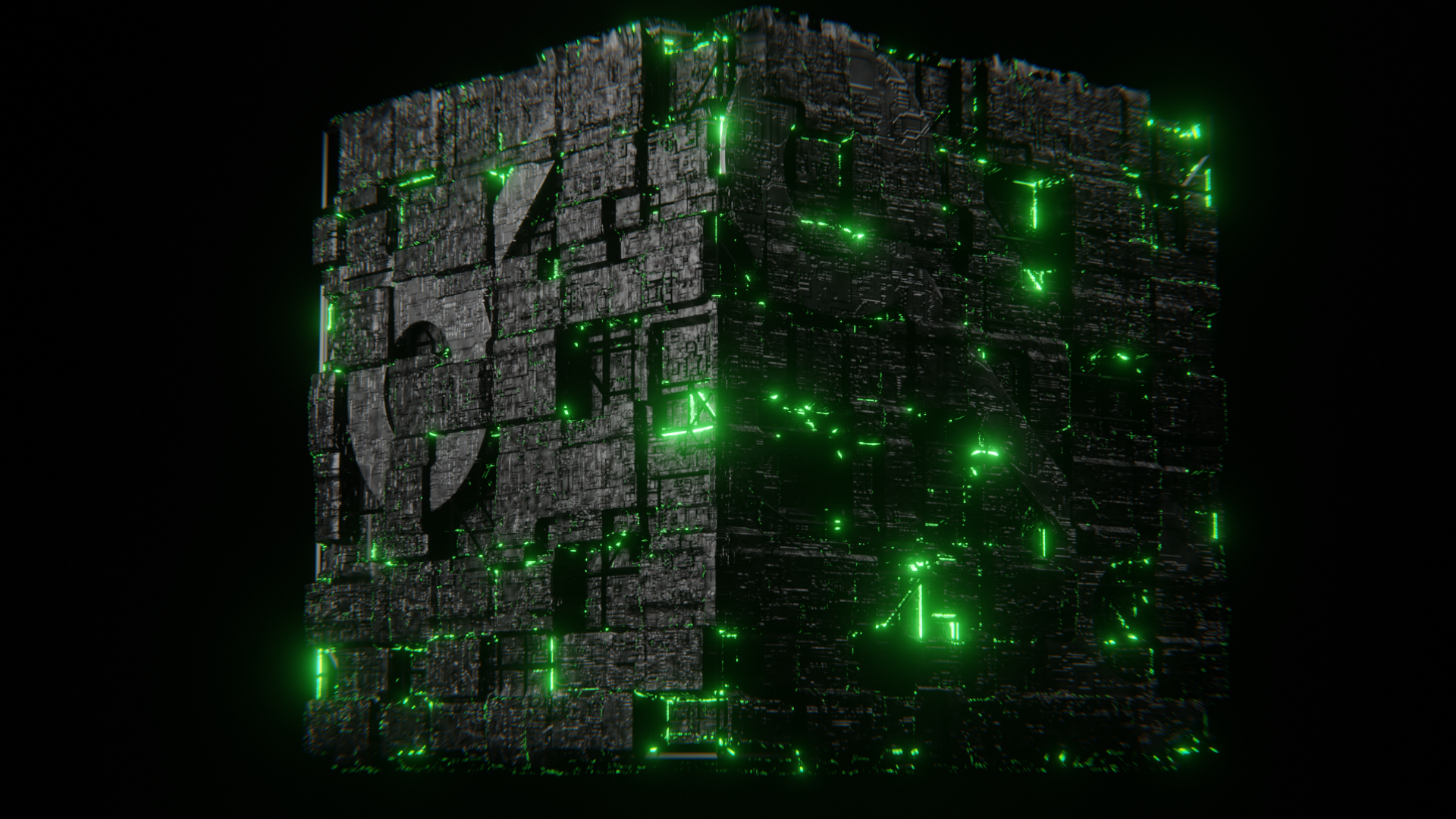 Borg Cube Wallpaper  plingcom
