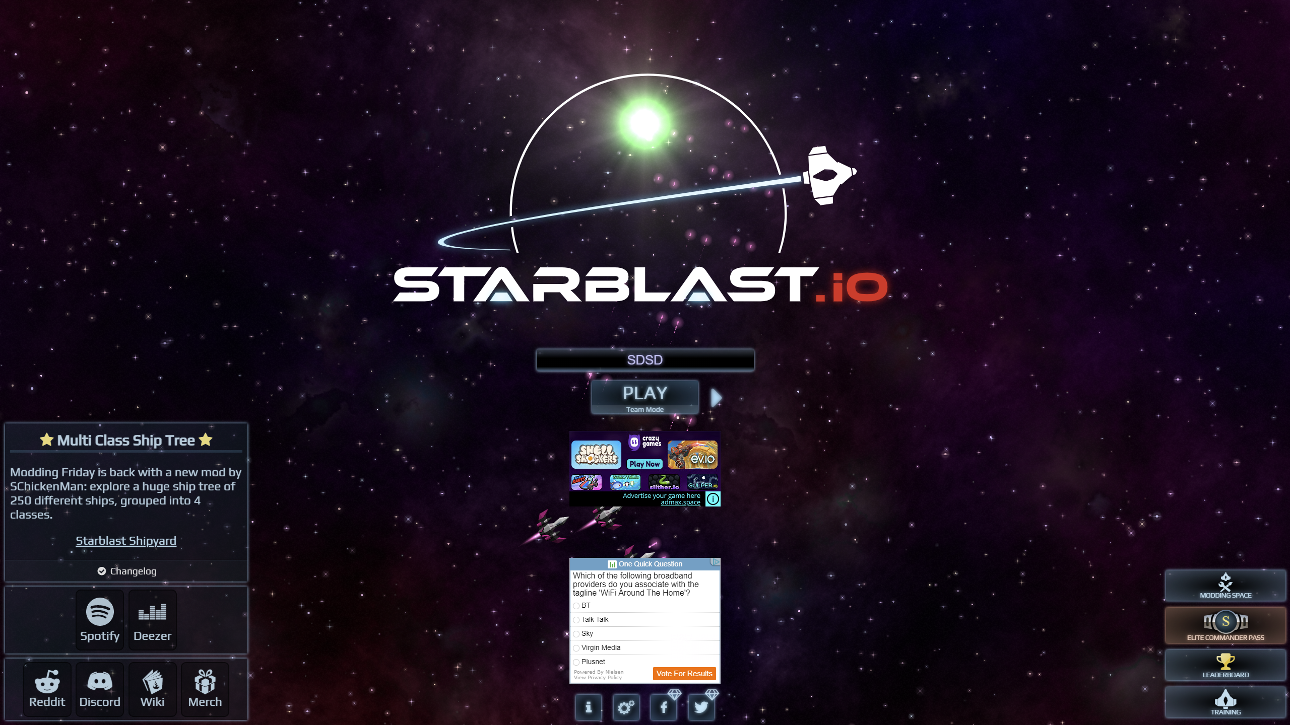 Starblast Prototypes is live! On Modding Space! Today! Right now! :  r/Starblastio