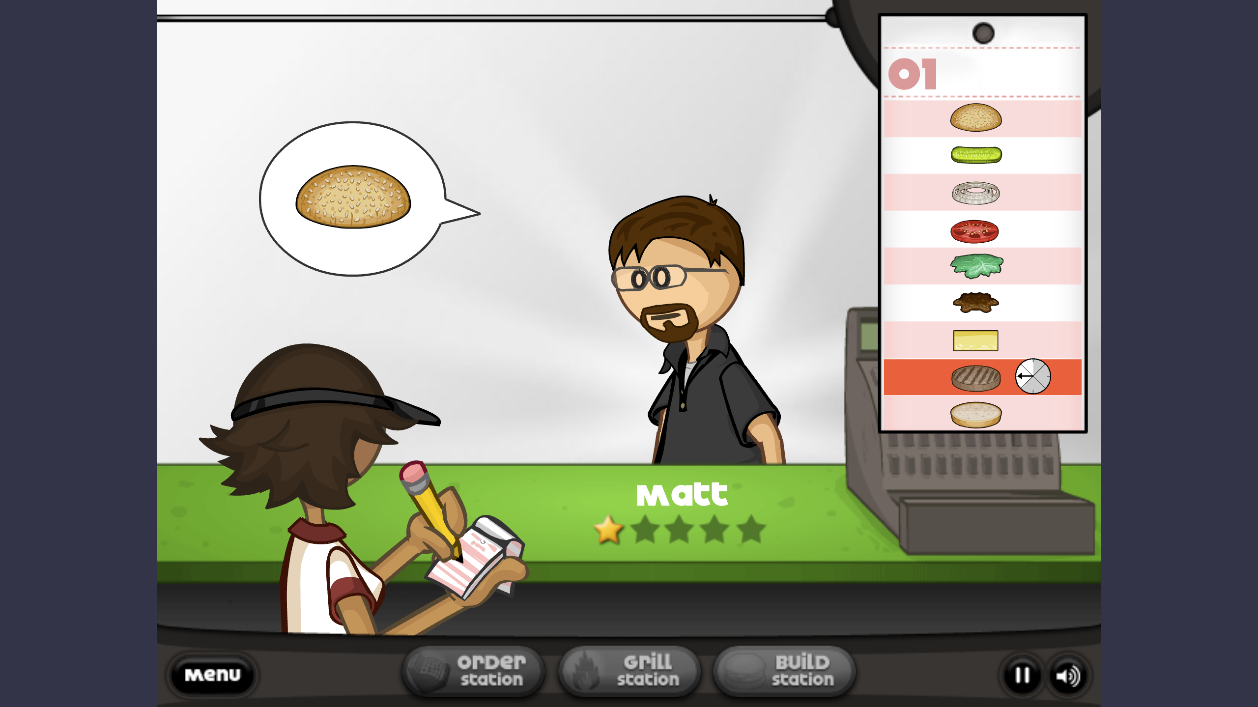 Browser Games - Papa's Burgeria - Restaurant and Stations - The Spriters  Resource