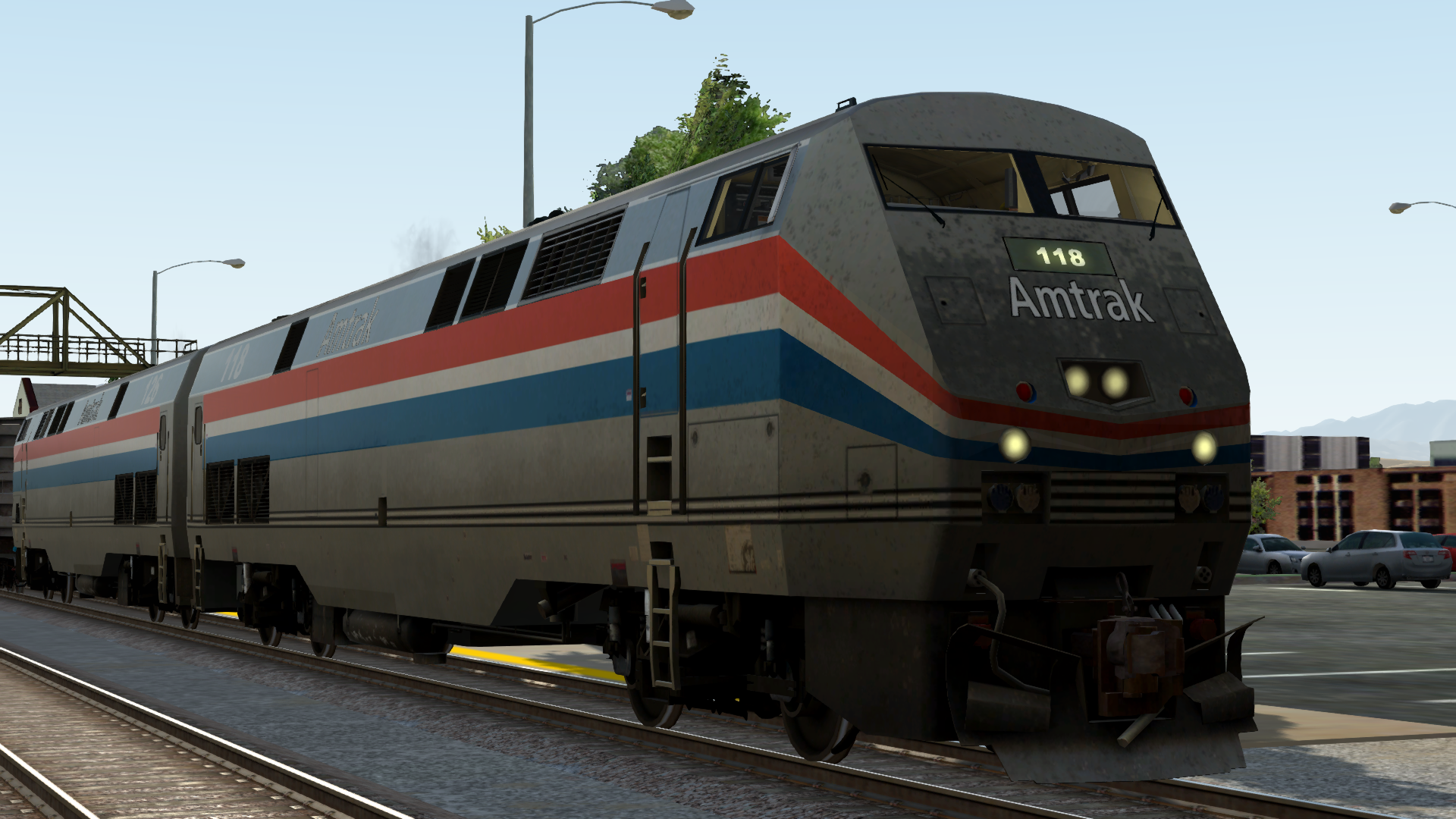 run 8 train simulator amtrak