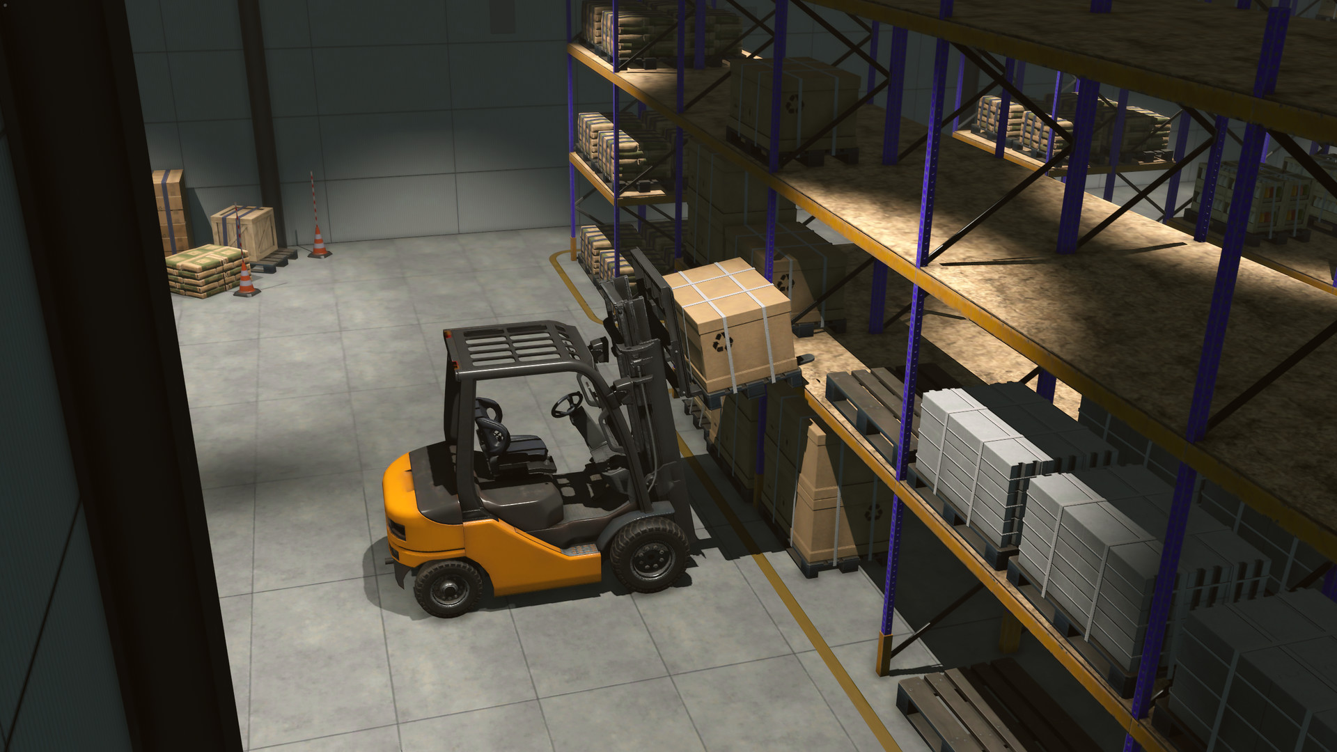 Realistic 3d Render Of A Forklift A Versatile Cargo Vehicle Background,  Forklift, Lift Truck, Forklift Truck Background Image And Wallpaper for  Free Download