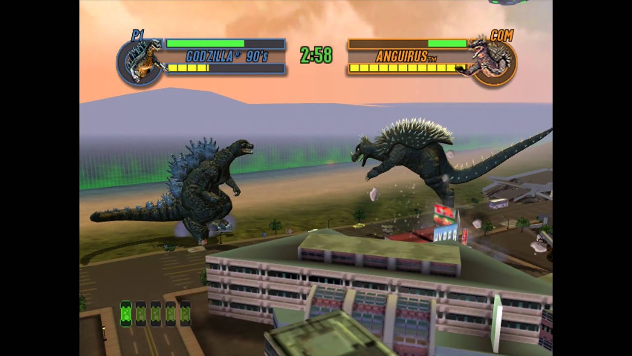 Godzilla: Save The Earth Game 