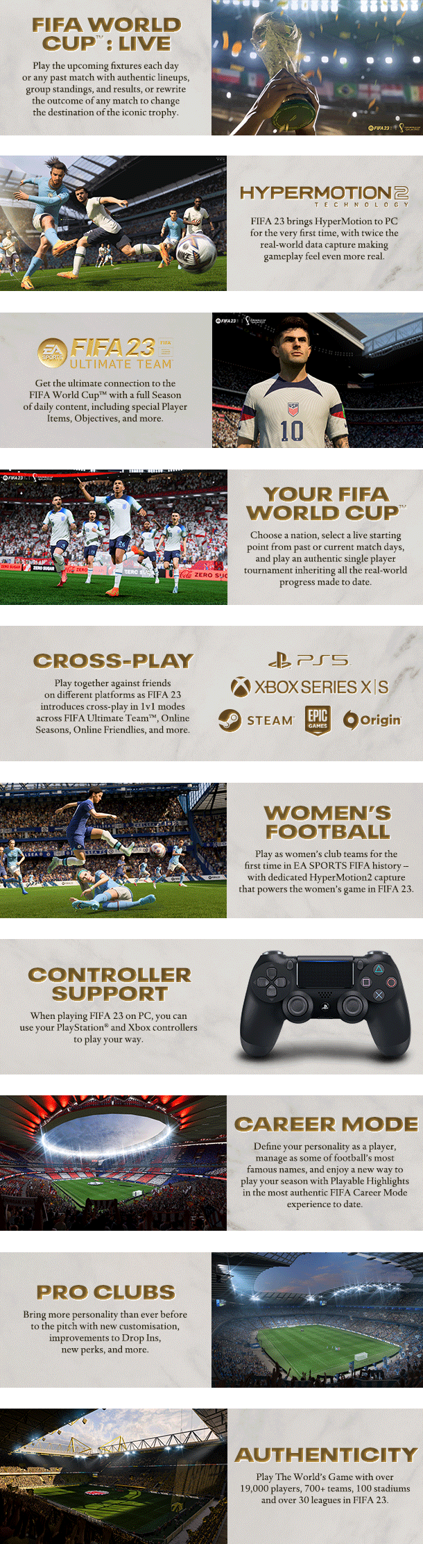 EA SPORTS FIFA 23 - SteamSpy - All the data and stats about Steam games