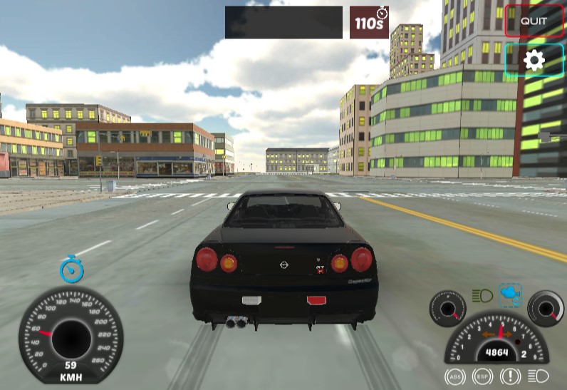 Skyline Drift 3D, Free online game