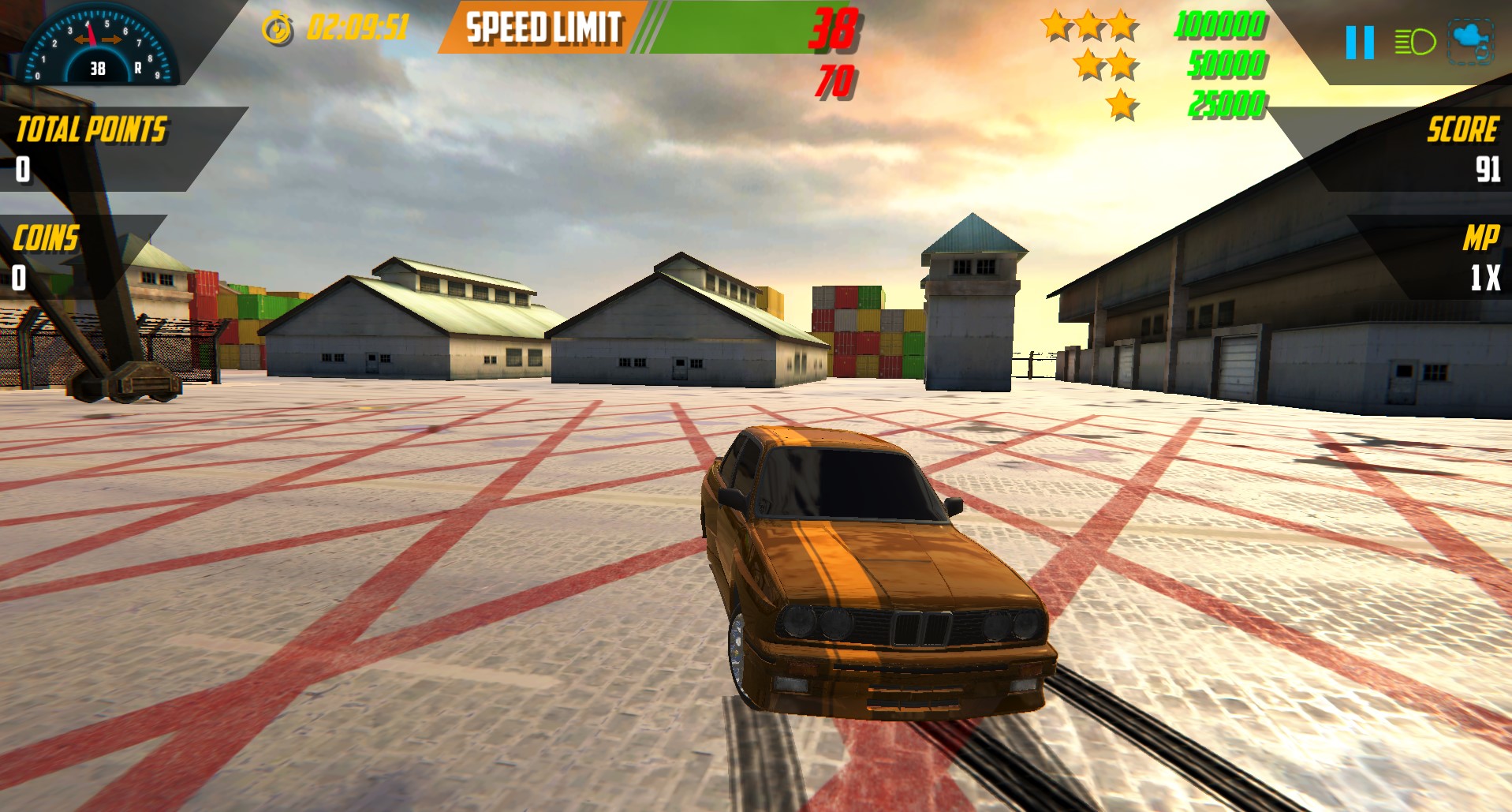 Burnout Drift 3: Seaport Max - Play It Now At !
