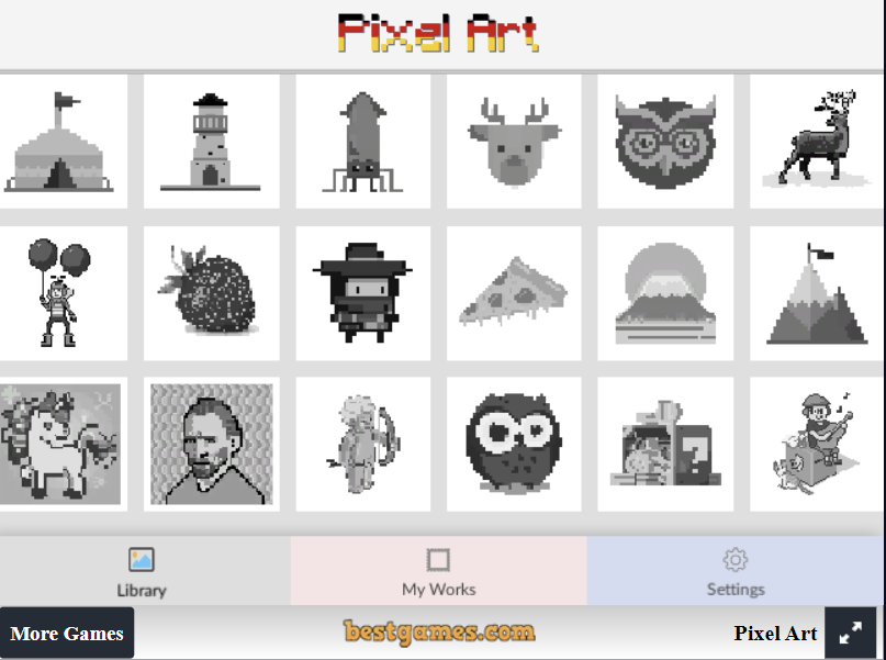 Pixel Art Games Unblocked