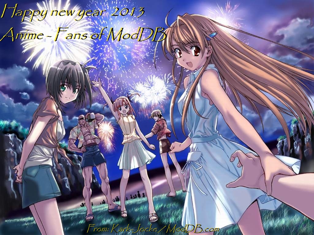 Happy new year 2013 Anime - Fans of ModDB image - Mod DB