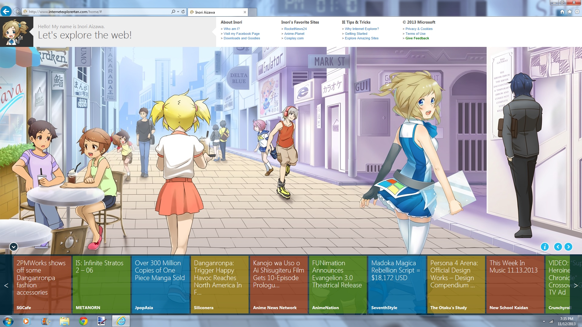 Internet Explorer Is Now An Anime Character Image Mod Db