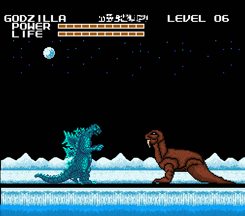 snes godzilla