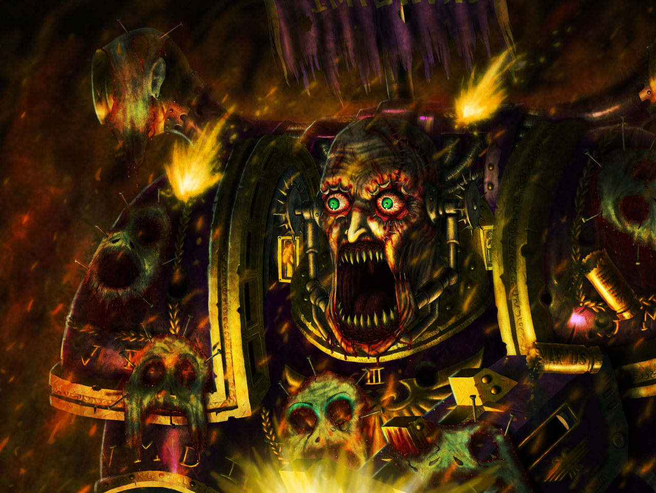 chaos space marines army fans warhammer, the first noise marine, image, scr...