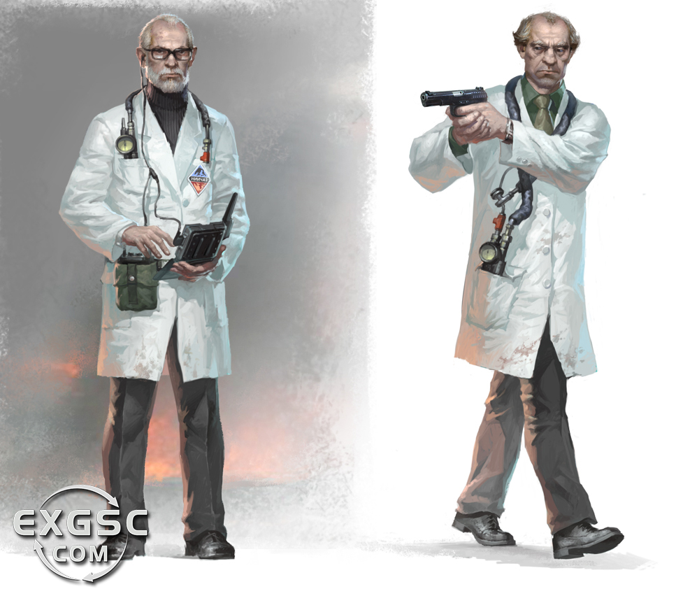 S.T.A.L.K.E.R. 2 characters concept arts image - 100 Rads Bar - ModDB