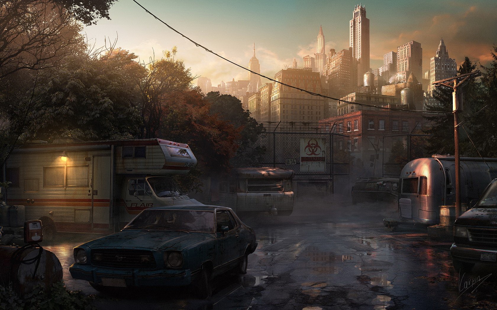 biohazard city image - Ashes of Dystopia - ModDB