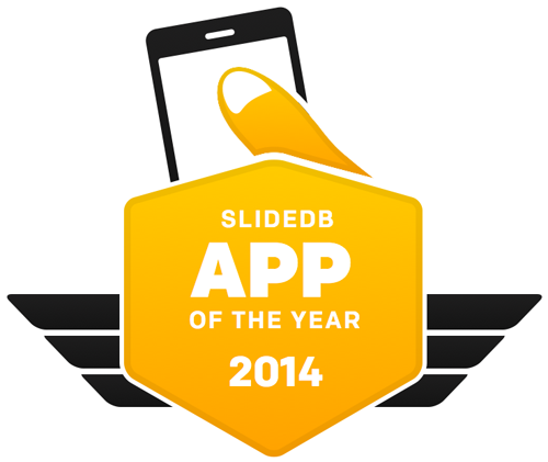 Slide DB 2014 App of the Year Winners