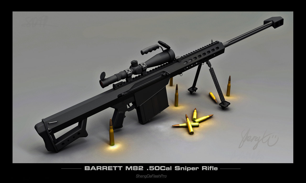 Barrett Light 50 Sniper Rifle, In use with many armies and …