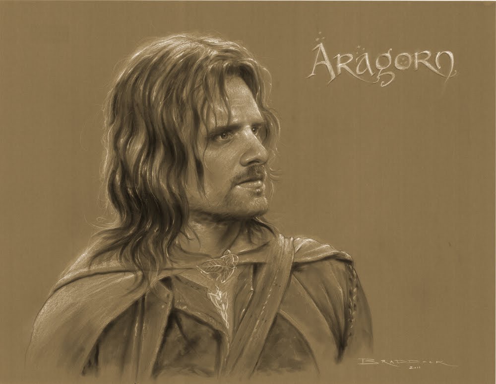 Aragorn, in Luis Filipe's Artwork Comic Art Gallery Room