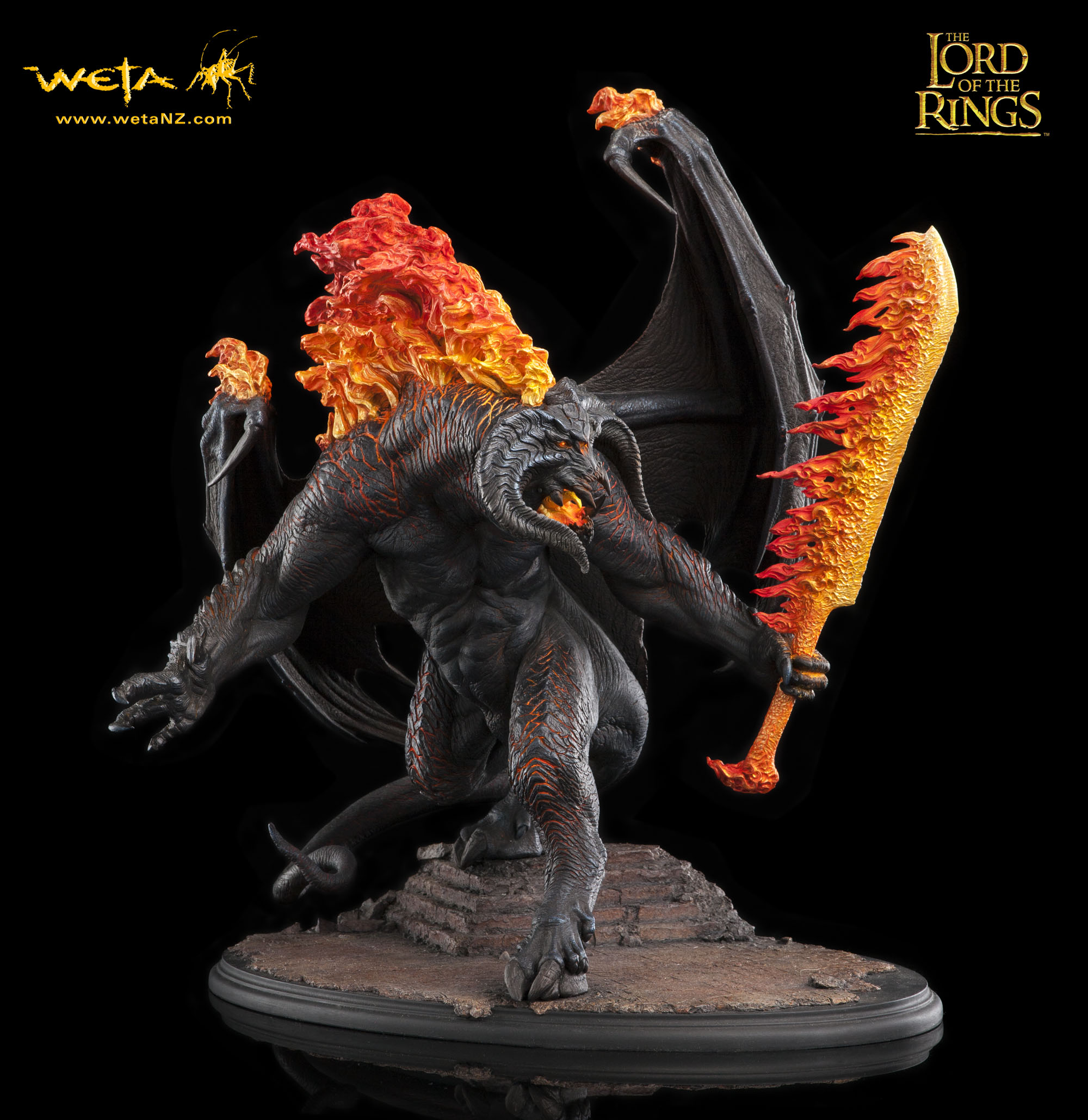 lord of the rings balrog figure