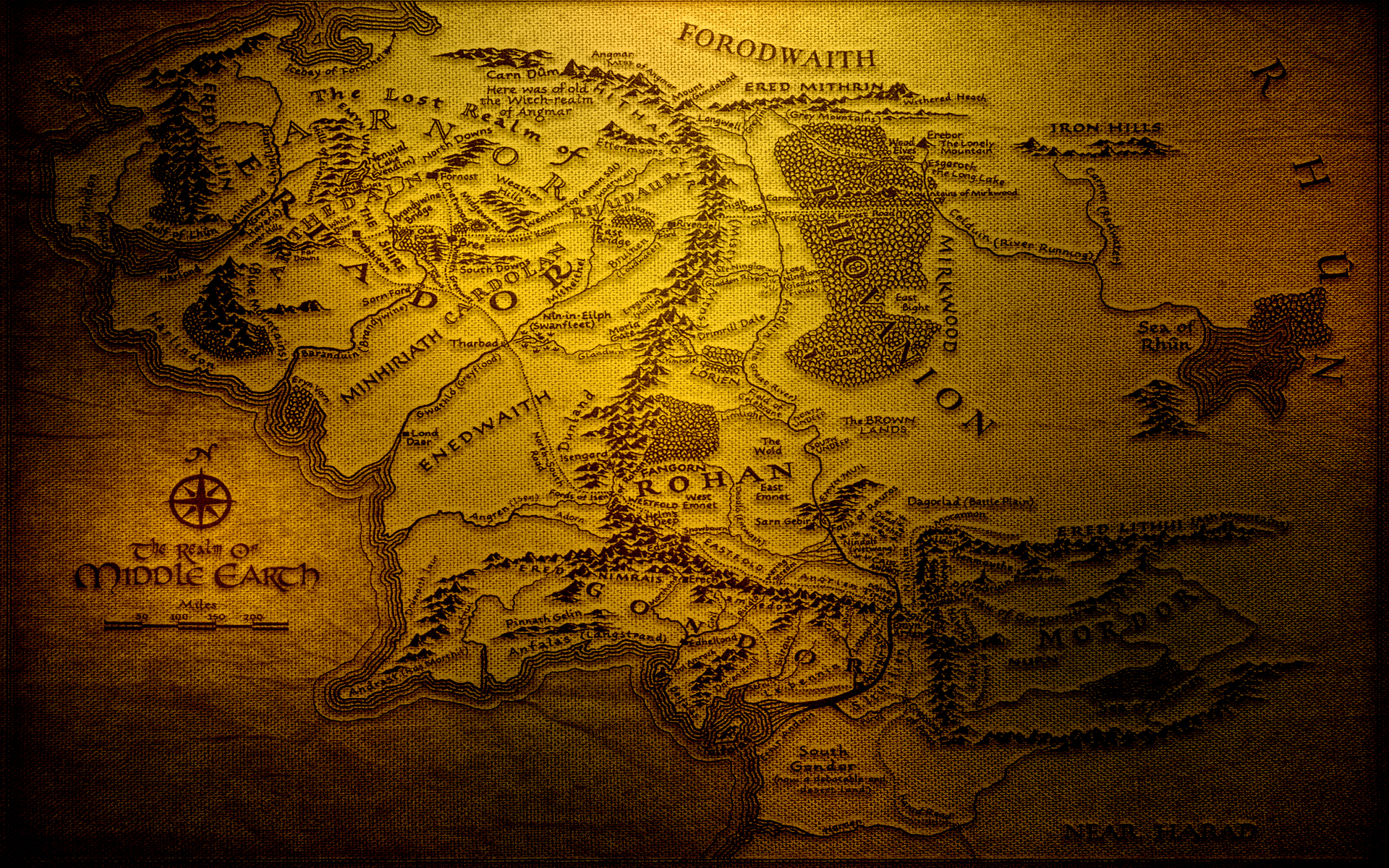 Middle Earth Map image - The Fellowship - Mod DB