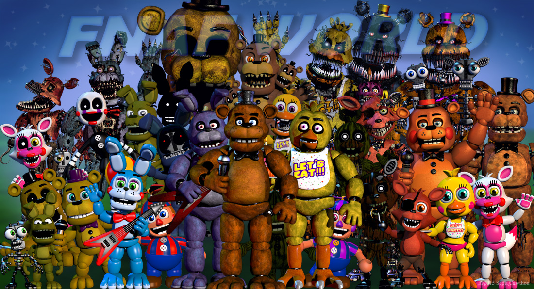 FNAF WORLD! image - Five Nights of Theories - ModDB