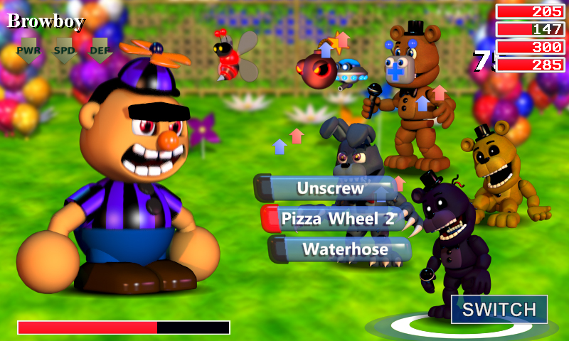 I have a FNaF World Mod.