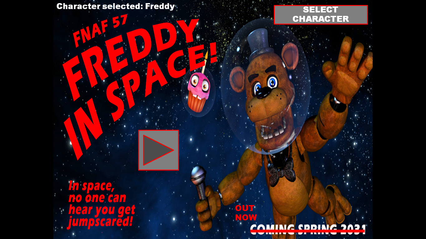 Freddy In Space Title Menu Image Mod Db