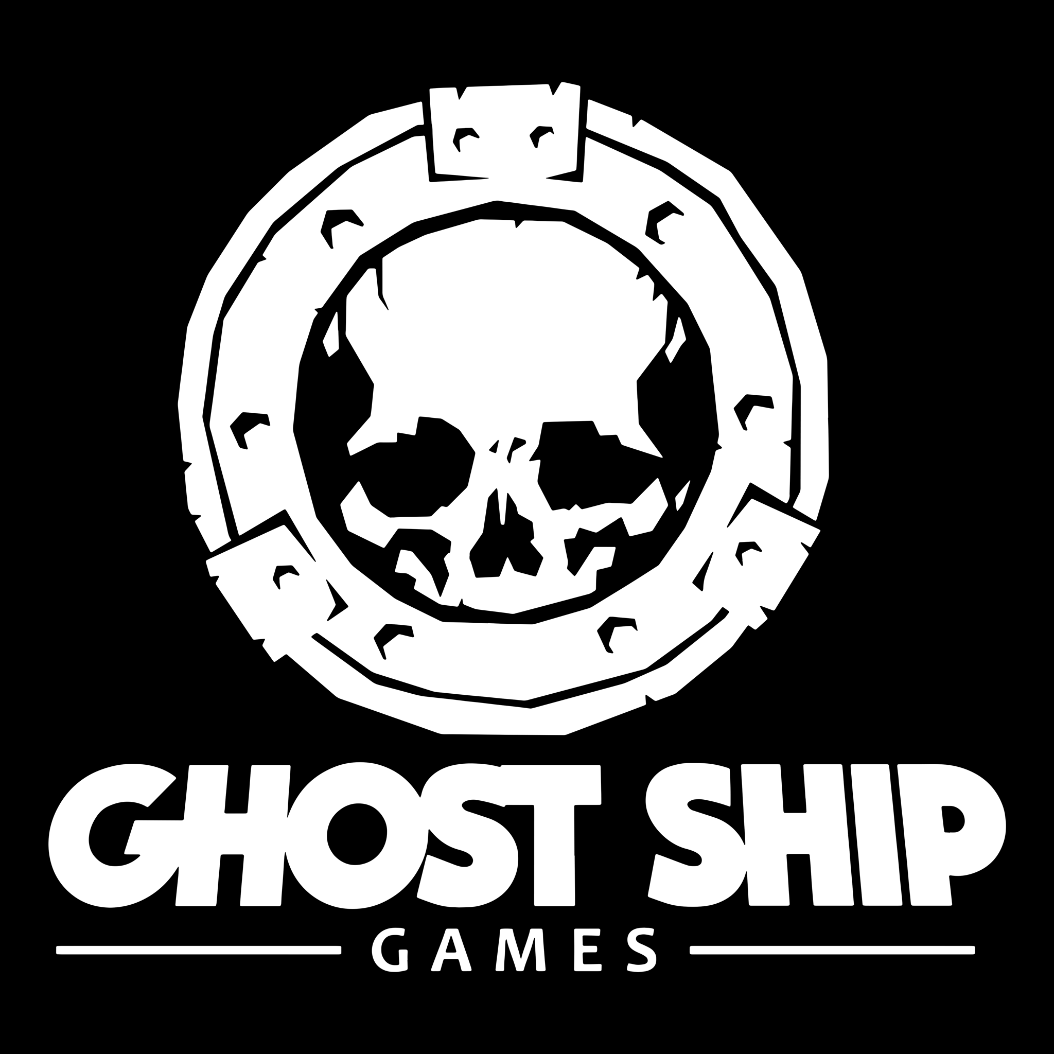 Ship gaming. Ghost ship games. Ghost Gaming логотип. Разработчик Ghost ship games. Корабль призрак лого.