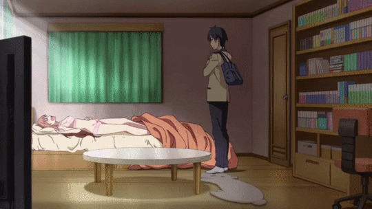 Hey Kobayashi Wake up.... - GIF - Imgur