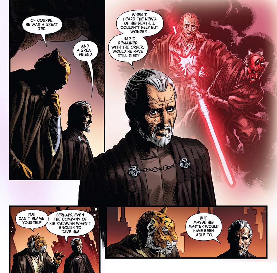 How Did Dooku Feel About Qui-Gon Jinn's Death? 